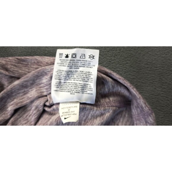 ⚪ Nike Women’s Medium Dri-Fit 1/4 Zip Long Sleeve Running Top Mauve Medium - Picture 6 of 15